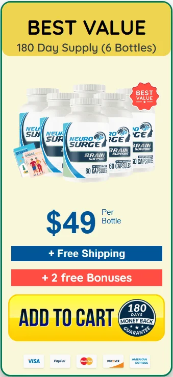 Buy Neuro Surge 6 Bottles